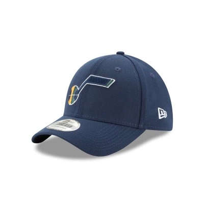 Utah Jazz Gorra | New Era NBA Team Classic 39thirty Stretch Fit Cap Mexico - Azules